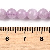 Natural Kunzite Beads Strands G-D856-03-6mm-01-5