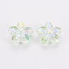Transparent Acrylic Beads TACR-S154-45C-327-2