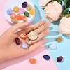 20Pcs Oval Imitation Gemstone Acrylic Beads OACR-YW0002-48-5