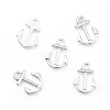 Anchor Brass Pendants ZIRC-F022-64S-2