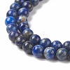 Natural Lapis Lazuli Round Beads Strands G-I181-09-4mm-4