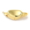 Rack Plating Brass Box Clasps KK-M285-05A-G-1