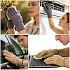 6Pcs 3 Colors Superfine Fiber Dedusting Gloves AJEW-CY0002-61-6