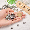 100Pcs 304 Stainless Steel Lobster Claw Clasps STAS-YS0001-27-6