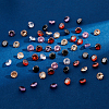   120Pcs 6 Colors Diamond Shape Grade A Cubic Zirconia Cabochons ZIRC-PH0001-43D-04-4