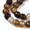 Natural Striped Agate/Banded Agate Beads Strands G-S281-51K-8mm-3