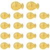 40Pcs Alloy Beads FIND-YW0010-41G-1