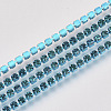 Electrophoresis Iron Rhinestone Strass Chains CHC-Q009-SS12-B04-1