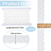 8Yards Flat Hollow Polyester Lace Trim OCOR-GF0006-07B-2