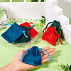10Pcs Velvet Jewelry Drawstring Storage Pouches ABAG-TA0001-31A-7