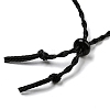 Adjustable Braided Waxed Polyester Cord Macrame Pouch Necklace Making NJEW-TAC0008-03-3