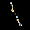 Glass Teardrop Big Pendant Decorations LS-HJEW-M005-05D-G-3