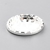 304 Stainless Steel Cabochon Settings STAS-Y001-08S-4