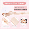 1 Roll 20 Yards Polyester Ribbon OCOR-TA0002-30A-3