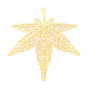 Brass Filigree Big Pendants KKC-T003-19G-1