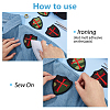 6Pcs Shield Cross Embroidered Patch DIY-DC0004-45-3