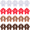 40Pcs 4 Colors Plush Antler Snowman Hand Branch DOLL-GF0001-09-1