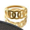 Hollow Ring 304 Stainless Steel Finger Ring for Women RJEW-L126-18B-G-2