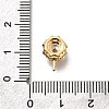 Brass Micro Pave Cubic Zirconia Peg Bails KK-K378-69G-3