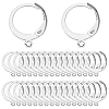 SUNNYCLUE 80Pcs 304 Stainless Steel Leverback Earring Findings STAS-SC0004-59P-1