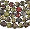 Natural Dragon Blood Jasper Beads Strands G-L648-B02-15mm-5