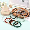 Natural & Synthetic Gemstone Bracelets BJEW-SW001595-3