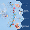 36Pcs 36 Styles Alloy Enamel Wine Glass Charms AJEW-BC00003-4