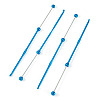 4Pcs DIY Alloy Beadable Crochet Hooks AJEW-TA0003-50E-2