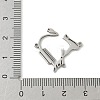 304 Stainless Steel Connector Charms STAS-F326-12P-3