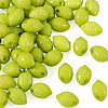 50Pcs Opaque Acrylic Beads SACR-TADJ0001-01C-2