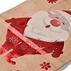 Christmas Theme Hot Stamping Rectangle Paper Bags CARB-F011-02F-4