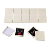 12Pcs Cardboard Paper Jewelry Storage Boxes with Sponge CON-TA0001-33B-1