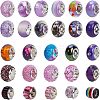 Acrylic & Resin & Polymer Clay Rhinestone European Beads FPDL-NB0001-02C-1