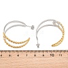 304 Stainless Steel Stud Earrings for Women SA-CBA45D5-34GP-5