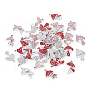 36Pcs 12 Styles Rack Plating Alloy Rhinestone Pendants FIND-TA0010-29-3