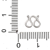 304 Stainless Steel S-Hook Clasps STAS-R157-01P-01-3