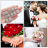 16Pcs Alloy Crystal Rhinestone Head Pins FIND-SP0004-63S-7