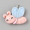 Opaque Resin Pendants LS-RESI-CJC0020-37D-1