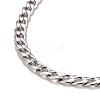 Non-Tarnish 304 Stainless Steel Chain Bracelets for Women or Men BJEW-A039-04P-2