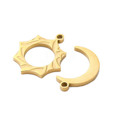 304 Stainless Steel Pendants STAS-H235-03B-G-1