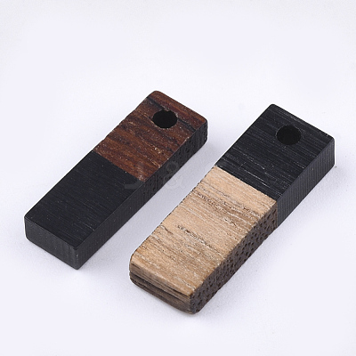 Resin & Walnut Wood Pendants RESI-S358-19D-1
