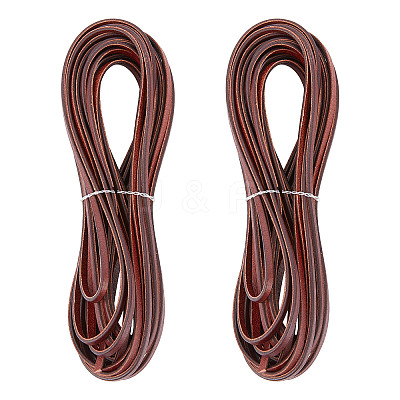 Flat Leather Jewelry Cord WL-GF0001-06D-02-1
