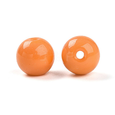 Opaque Solid Color Glass Beads X1-GLAA-N007-8mm-A02-1