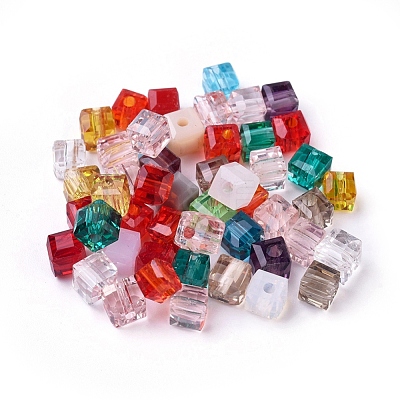 Electroplate Glass Beads X-EGLA-L007-M01-1
