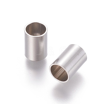 Tarnish Resistant 304 Stainless Steel Tube Beads STAS-F205-03P-D-1
