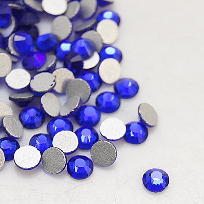 Glass Flat Back Rhinestone RGLA-C002-SS30-369-1