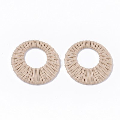 Acrylic Pendants X-OACR-T010-09-1