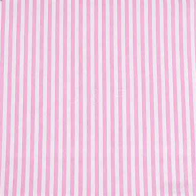 Stripe Cotton Fabric DIY-WH0671-390B-1