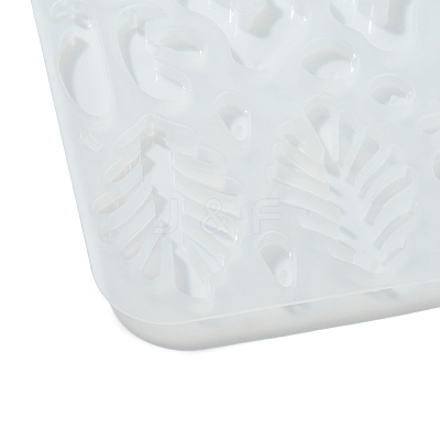2Pcs 2 StyleLeaf & Tree Pendant Silicone Molds DIY-FS0005-05-1