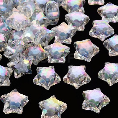 Transparent Acrylic Beads TACR-S152-02D-SS2113-1